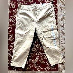 Brand New, Khaki, Capris, Size 14